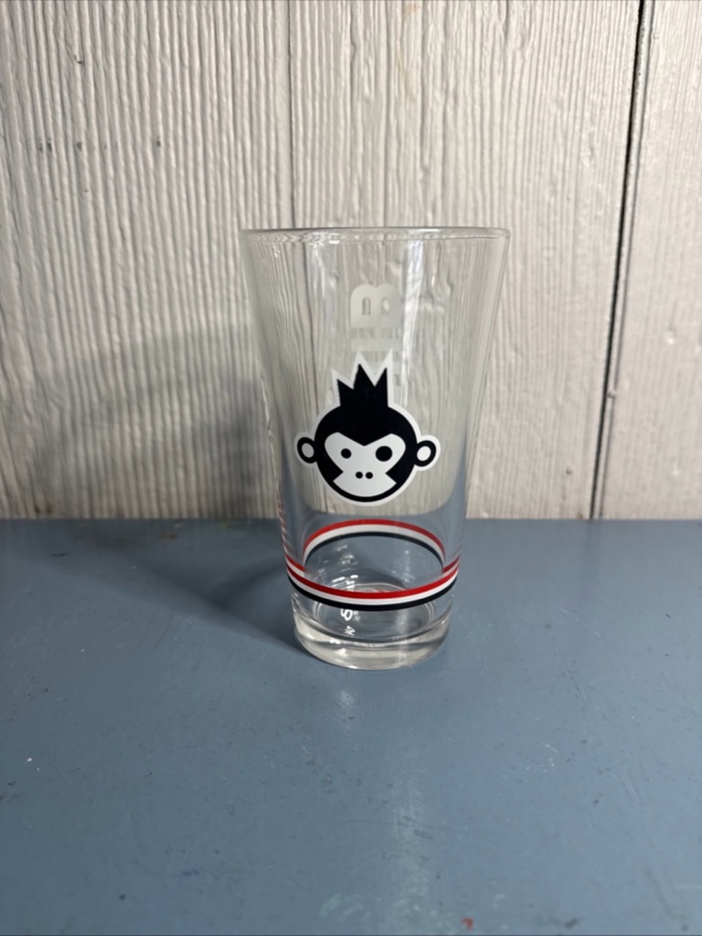 Bira 91 Brewing Company Monkey Graphic Beer Pint Glass